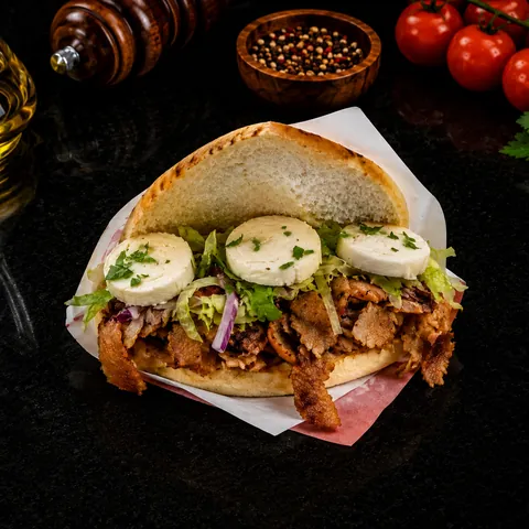 Döner Kebab with Cheese