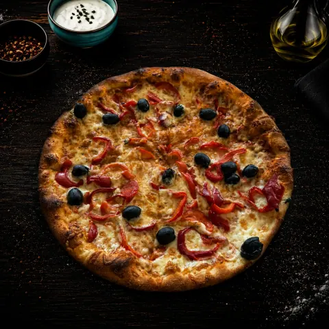 Pizza with Peppers
