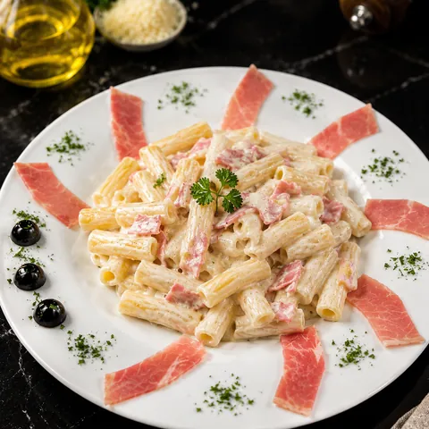 Rigatoni with Ham